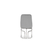 Emrald Modern Steel Legs in Gray Color- 2 Chairs Per Box