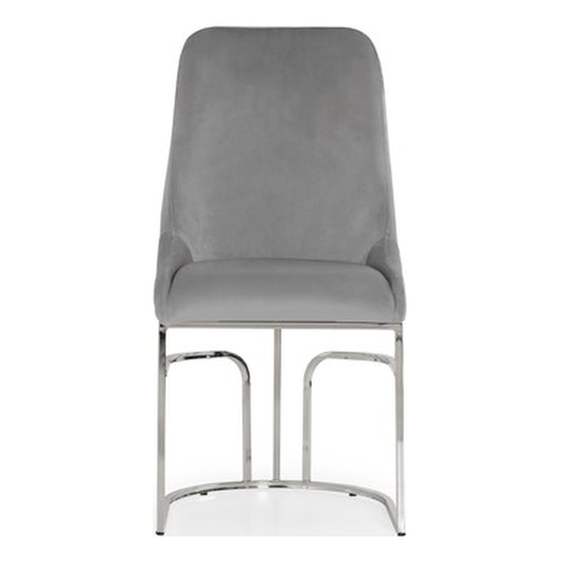 Emrald Modern Steel Legs in Gray Color- 2 Chairs Per Box