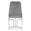 Emrald Modern Steel Legs in Gray Color- 2 Chairs Per Box