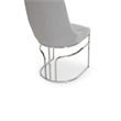 Emrald Modern Steel Legs in Gray Color- 2 Chairs Per Box