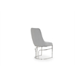 Emrald Modern Steel Legs in Gray Color- 2 Chairs Per Box