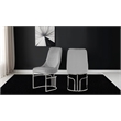 Emrald Modern Steel Legs in Gray Color- 2 Chairs Per Box
