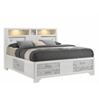 Soul Queen 4PC Set including Manufactured Wood & Marble Accents in White