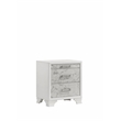 Soul Queen 4PC Set including Manufactured Wood & Marble Accents in White