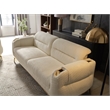 Zoe Sofa with Cut Chenille & Lumbar Support in Cream