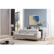 Zoe Sofa with Cut Chenille & Lumbar Support in Gray
