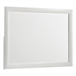 Soul Mirror with Manufactured Wood & Sleek Frame in White(Includes Mirror Only)