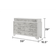 Soul Full 4PC Set including Manufactured Wood & Marble Accents in White