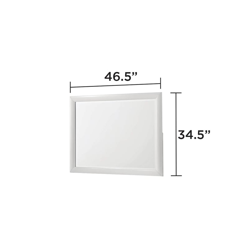 Soul Full 4PC Set including Manufactured Wood & Marble Accents in White