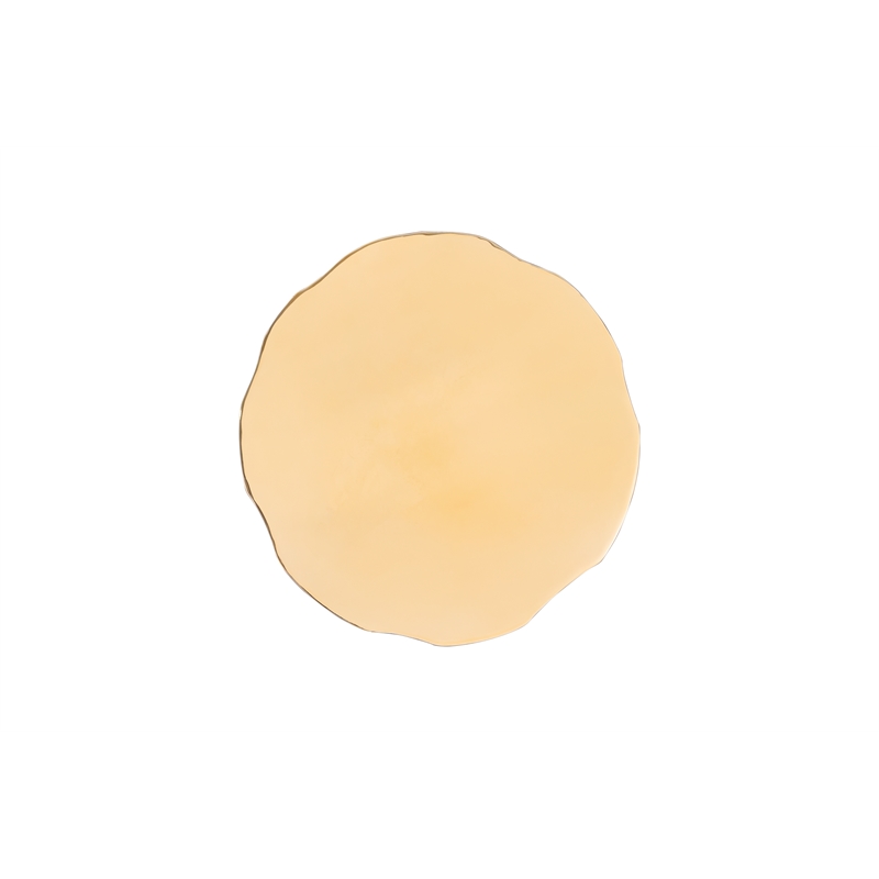 ET 90 Modern Style End Table made with Metal in Gold