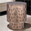 ET 90 END Table Modern Style Table made with Metal in Copper
