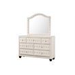 Encore 4PC Queen Bedroom Set including Manufactured Wood & Fireplace in Beige