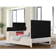 Encore 4PC Queen Vanity Set including Manufactured Wood & Fireplace in Beige