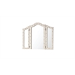 Encore 4PC King Vanity Set including Manufactured Wood & Fireplace in Beige