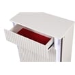 Fabio Modern Style LED 5-Drawer Chest Made With Wood in White