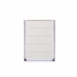 Fabio Modern Style LED 5-Drawer Chest Made With Wood in White