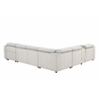 Harvey  Modern Style Power Recliner Sectional Beige
