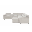 Harvey  Modern Style Power Recliner Sectional Beige