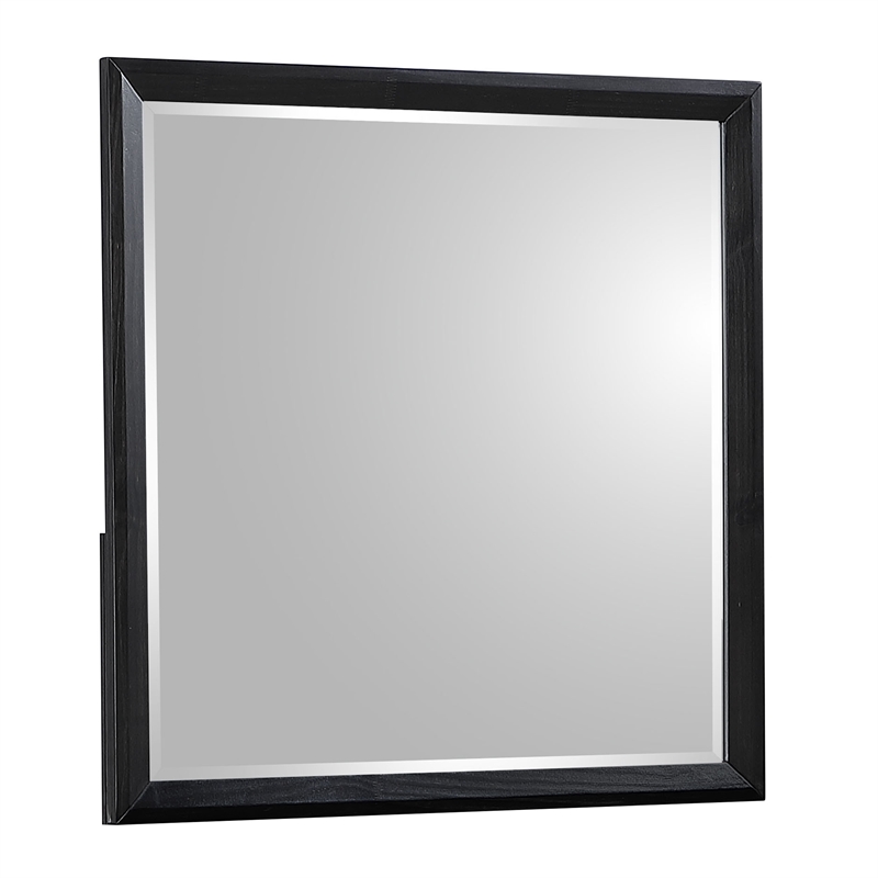 Houston Queen 4PC Bedroom Set Made With Wood in Walnut