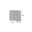 Colorado Modern Style King 5Pc Wood LED Bedroom Set in Rustic Natural