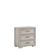 Colorado Modern Style King 5Pc Wood LED Bedroom Set in Rustic Natural