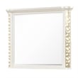 Cinderella King 5 Piece Wood Bedroom Set with LED Accents in White