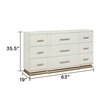 LEXINGTON 4 Piece Queen Modern Bedroom Set with Upholstered Bed in Beige