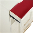 LEXINGTON Modern 5 Drawer Storage Chest in Beige