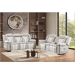 Cruiser 2-Pc Power Reclining Living Room Set in Gray Ice