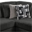 Maxwell Modern Sectional Sofa with Premium Upholstery in Gray