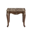 Lotus Traditional Style 5PC Living Room Set in Champagne Gold and Gold Brush