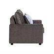 Rita Premium Upholstered Accent Chair with LED Base