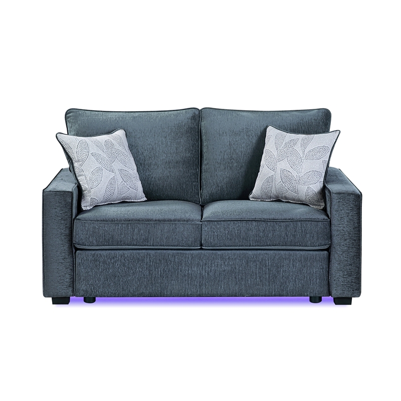 Rita Premium 3-Piece Living Room Set with LED Base