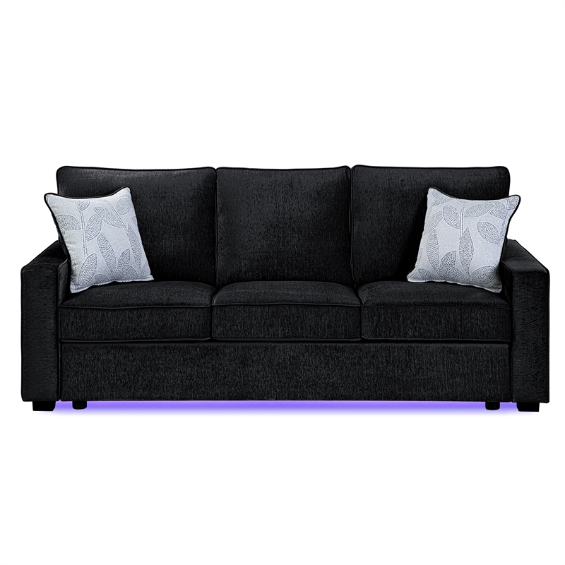 Rita Premium 3-Piece Living Room Set with LED Base