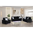 Rita Premium 3-Piece Living Room Set with LED Base