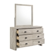 Galaxy Home Montana Full 5-Piece in Natural Bed Set w Storage Bed & Chest