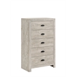 Galaxy Home Montana Full 5-Piece in Natural Bed Set w Storage Bed & Chest