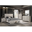 Galaxy Home Montana Full 5-Piece in Natural Bed Set w Storage Bed & Chest