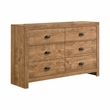 Galaxy Home Montana King 5-Piece in Natural Bed Set w Storage Bed & Chest