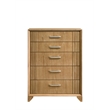 Galaxy Home Furnishings 5Pc King Bedroom Set with Storage Bed in Natural