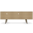 Levan Home 3-Shelf Solid Wood TV Stand for TVs up to 65