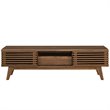 Levan Home Modern Wood Low Profile TV Stand for TVs up to 59