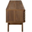 Levan Home Modern Wood Low Profile TV Stand for TVs up to 59
