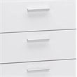 Levan Home Engineered Wood Contemporary 8 Drawer Double Bedroom Dresser in White
