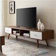 Levan Home Mid-Century Wood TV Stand for TVs up to 70