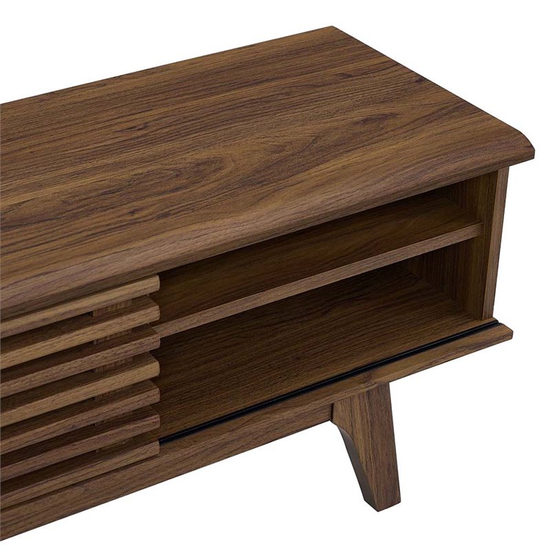 Levan Home Mid-Century Wood TV Stand for TVs up to 70