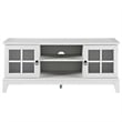 Levan Home Modern Wood TV Stand with Shelves for TVs up to 47