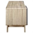 Levan Home Modern Wood TV Stand for TVs up to 52