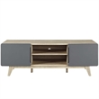 Levan Home Modern Wood TV Stand for TVs up to 65