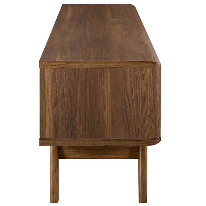 Levan Home Modern Wood TV Stand for TVs up to 59